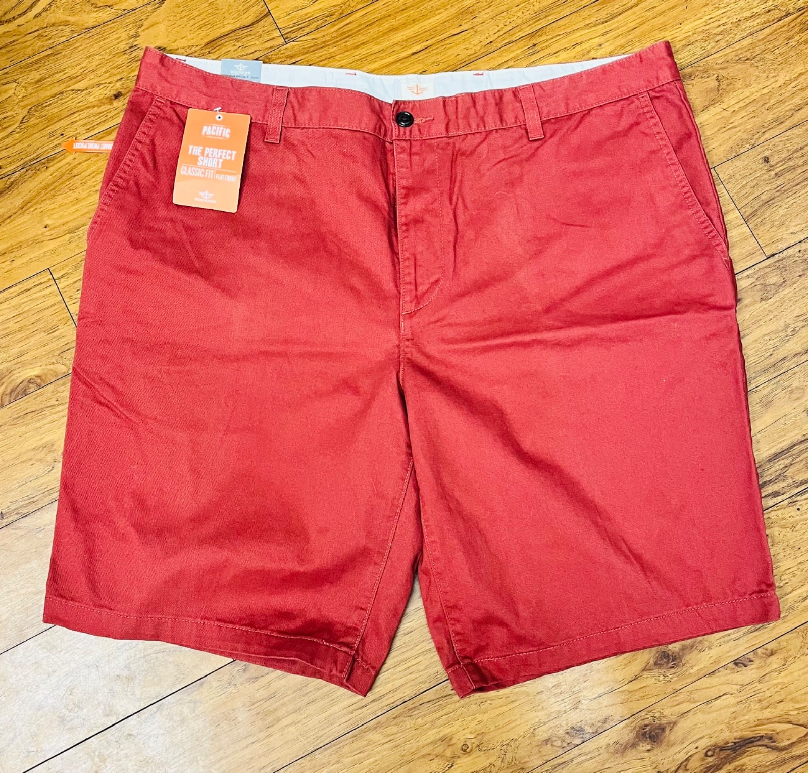 Dockers Pacific collection Classic Fit Shorts Mens 40  354120169