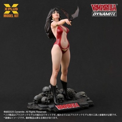 X-Plus 1/8 Scale VAMPIRELLA Jose Gonzalez Edition Plastic Model Kit 411-200442TP
