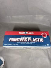 Film-Gard Painter's Plastic 9 ft. W x 400 ft. 3600 Sq Ft Clear High Quality USA