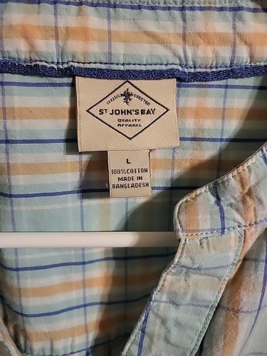 St Johns Bay Women's Long Sleeve Blouse Size L - Picture 2 of 3