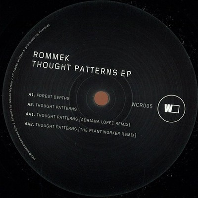 Rommek - Thought Patterns EP - Vinyl Record 12 - F7294z