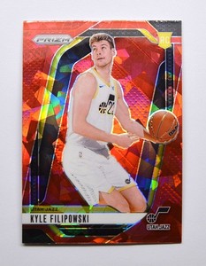 2024-25 Panini Prizm Prizms Red Ice #263 Kyle Filipowski