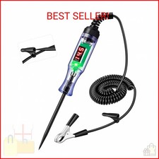 Automotive Test Light with 3-48V LED Digital Readout, Automotive Circuit Tester