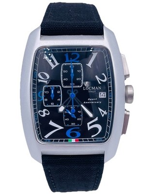 Locman Sport Crono Anniversary 0470KK/370 Aluminium Uhr sehr reduziert neu