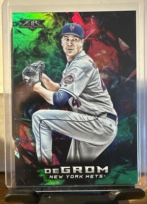 2018 Topps Fire - Jacob deGrom #94 Green /199