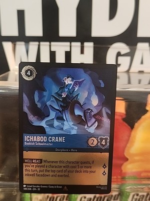 Ichabod Crane - Bookish Schoolmaster 148/204 Whispers in the Well Cold Foil