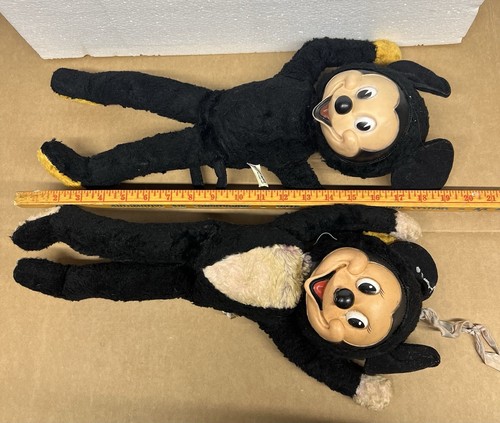 "Figuras de peluche vintage de Gund Mickey y Minnie Mouse de los primeros 20""" - Imagen 24 de 24