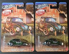 Hot Wheels Silver Series Vintage Racing Club 1968 Volkswagen Classic Bug Chase
