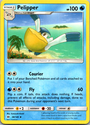 Pelipper 38/149 Sun & Moon Base Set Uncommon