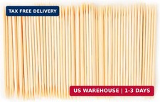 2400 Count Bamboo Toothpicks for Teeth Cleaning, Appetizer, Olive, Barbecue
