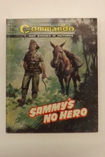 COMMANDO COMIC WAR STORIES IN PICTURES No.1288 SAMMY'S NO HERO 1979 GN4601