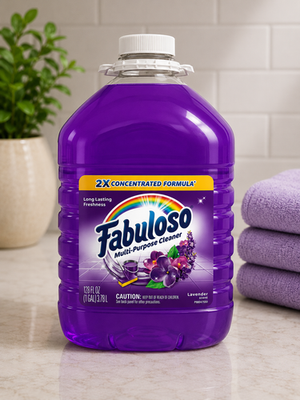#ad Fabuloso Multi Surface All Purpose Floor Cleaner Lavender Scent 128 fl oz Big Bo $18.99