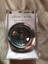 Allen-Roth Turn To Seal Sink Strainer 4.5