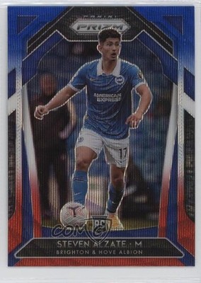 2020 Prizm Premier League Retail Red White & Blue Steven Alzate Rookie RC 0e3u