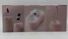 Light Pink Plush Pillow Tablet Phone Kindle Stand