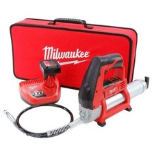 Milwaukee M12 12V Cordless Grease Gun Kit - 2446-21XC