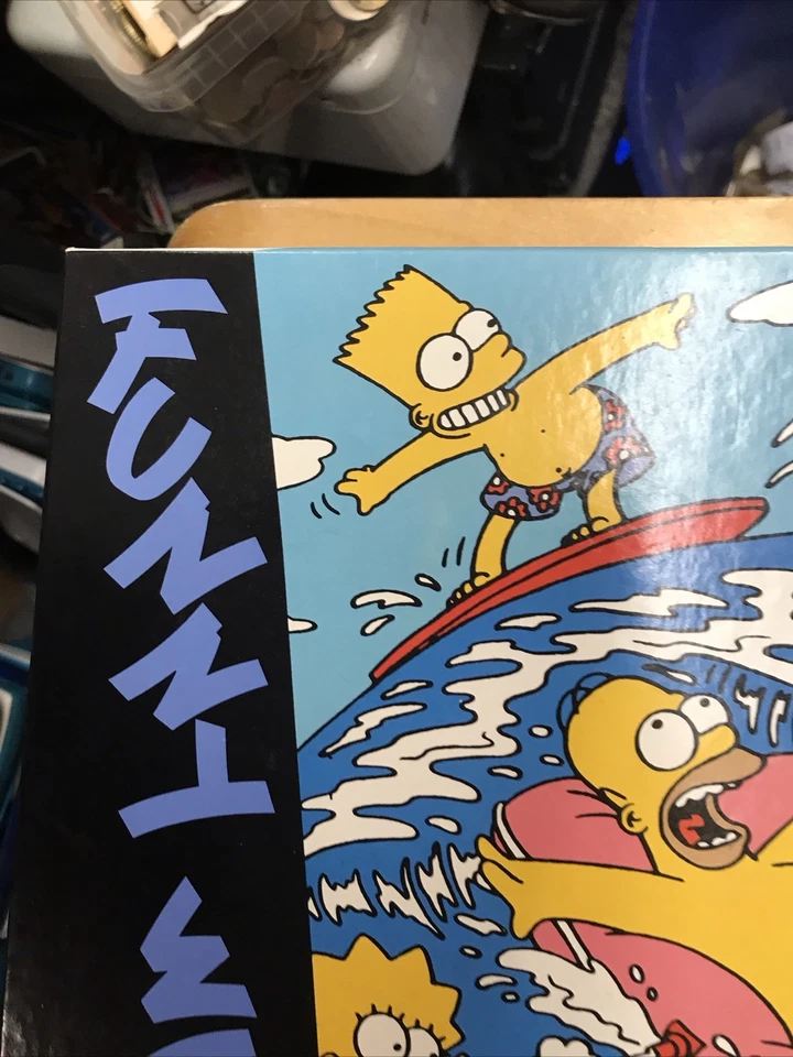 puzzle the simpson 500 pieces complement neuf 1993 nathan avec poster - Photo 2/4