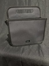 Thirty-One 31 Double Duty Caddy Carry All Tote Black Twill Organizer w Pockets