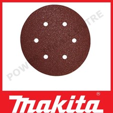 10 x Makita P-37487 150mm Orbital Sander Sanding Sheets 60 Grit BO6030 BO6040 