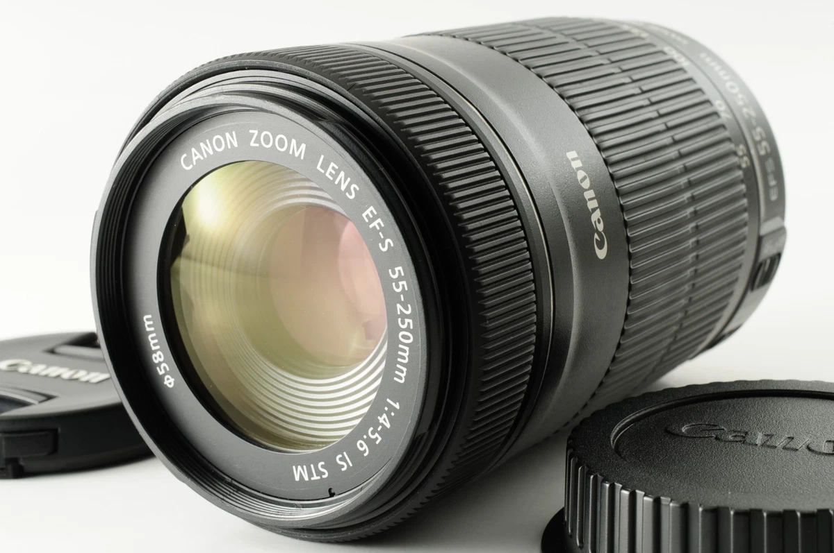 Canon EF-S 55-250mm Focal Camera Lenses for sale | eBay