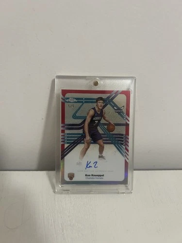 2025 Topps Chrome Kon Knueppel Next Stop Signatures (RAW)