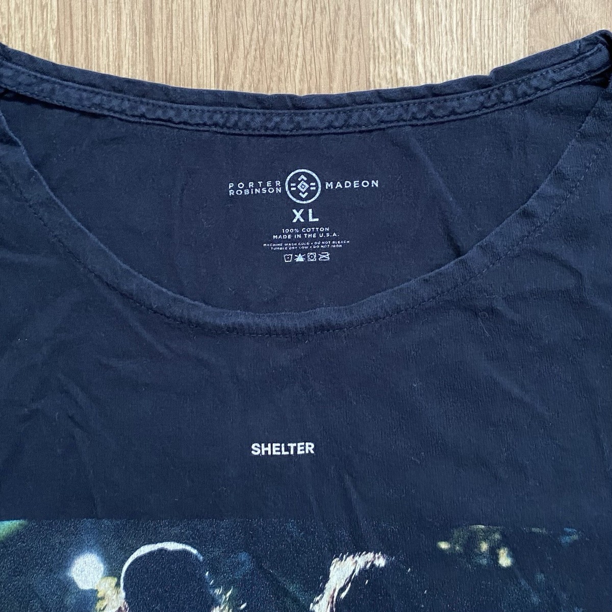 Porter Robinson Madeon Mens XL 2016 Shelter Tour Official Merch