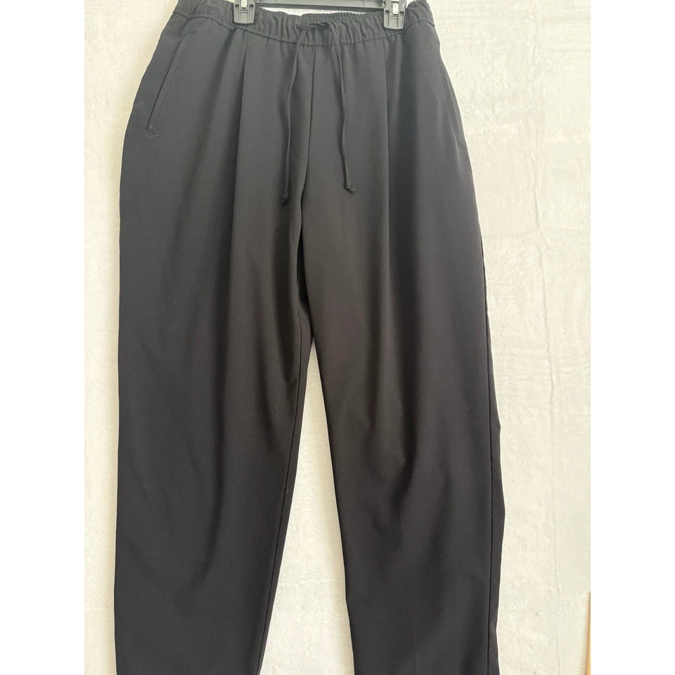 Pantalones de chándal negros Old Navy Billie tiro alto cintura cómoda talla L Foto 2 de 4