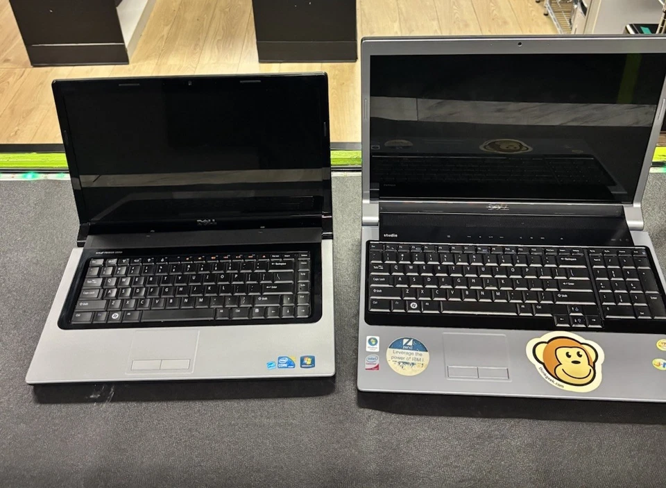 Lote de 2 notebooks Dell Studio (1558, 1737) peças ou reparos - Imagem 2 de 4