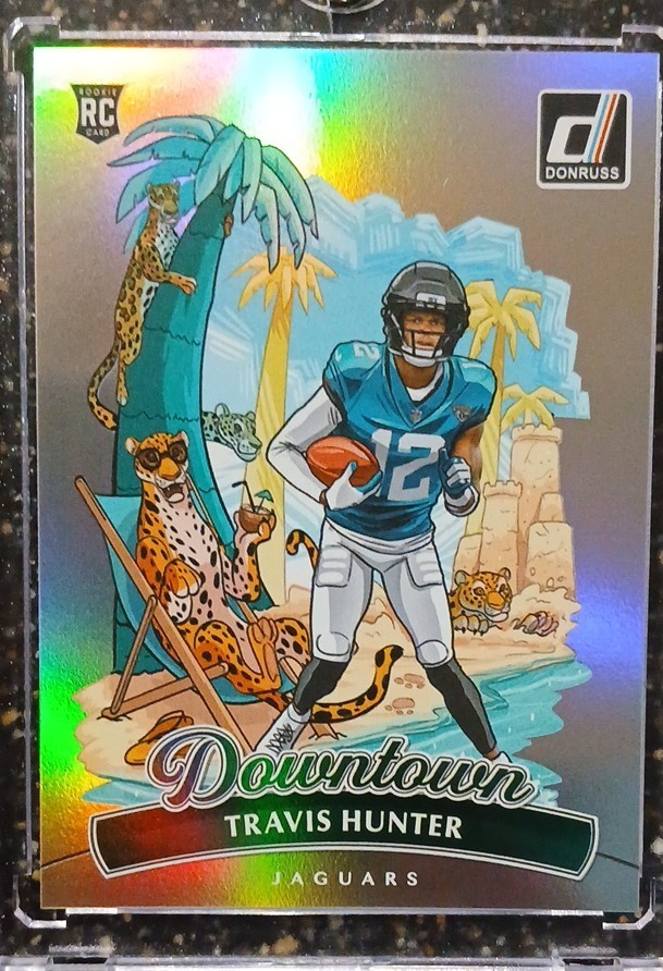 2025 Panini Donruss - Downtown Travis Hunter #13 (RC)
