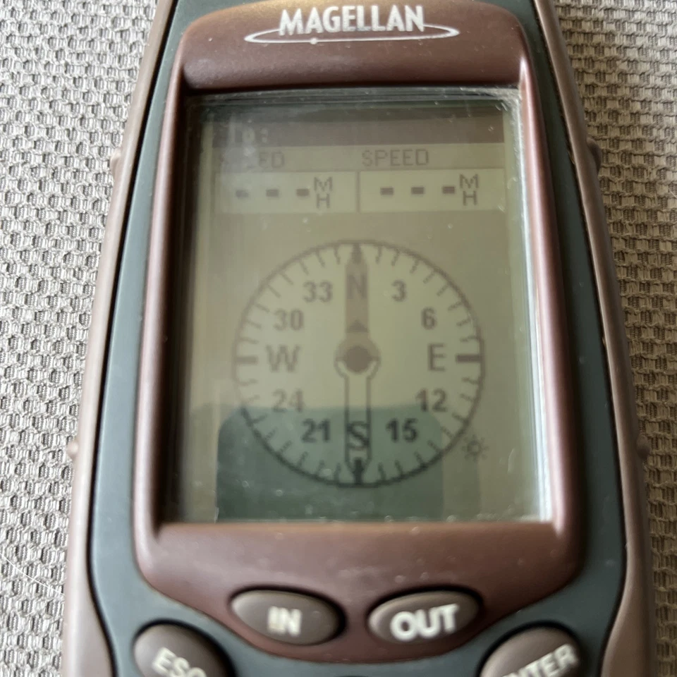 Magellan Meridian Hiking GPS Handheld and Water Resistant Tested Working ++ - Image 2 of 4
