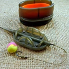 Method Roomy Flat Carp Fishing Inline Feeders Medium Size 30gr-100gr, Press Mold