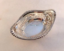 Beaded & Pierced English Sterling Birmingham 1910 Nut Cup(s)