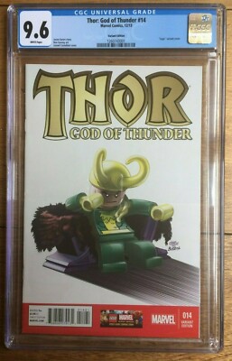 Thor: God of Thunder #14 Lego Castellani 1:25 Variante CGC 9.6 1260743001