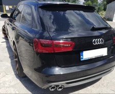 Ulter Sportauspuff Endschalldämpfer Audi A6 C7 Avant 2.0l TDI Bj. 2013-2018 2x80