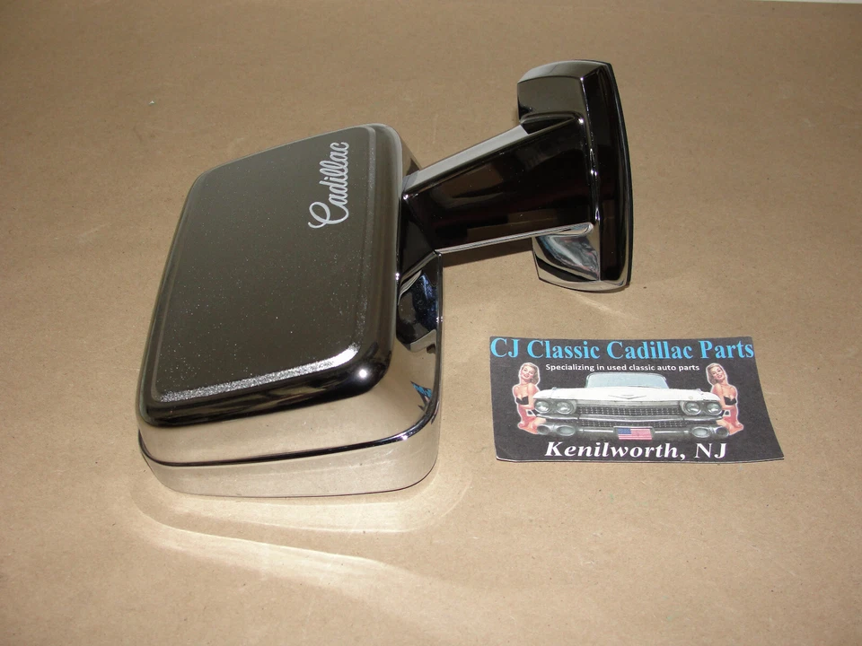 NUEVO 68-70 Cadillac Fleetwood Deville ESPEJO DE PUERTA LATERAL DERECHO DEL PASAJERO con JUNTA Foto 3 de 4