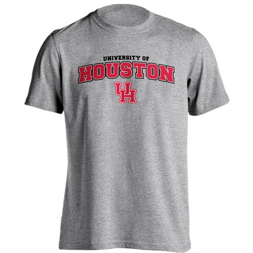 University of Houston Cougars Arched Text and Logo Short Sleeve T-Shirt - Picture 13 of 16