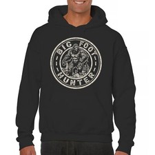 Bigfoot Hunter Sweatshirt Funny Sasquatch Joke Believe Outdoor Camping Hoodie