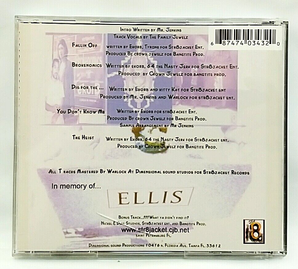 CD) Broke – Brokenomics EP Vol I, US OG Press, 687474034320, Near