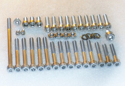 Yamaha LB50 LB80 Chappy Motorabdeckungen, Zylinder Edelstahl Innensechskantschrauben Kit