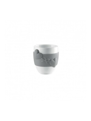 Tasse Mug Aus Keramik Und Silikon Guzzini Kollektion Love Grau 11510033