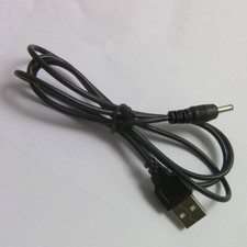 DC 3.5mm Plug to USB Charging Cable for Charge Current Devices via USB Plug