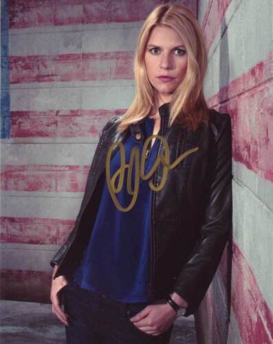 Autographe Claire Danes Homeland Autographe Terminator bienvenue dans la vie - Photo 1/1