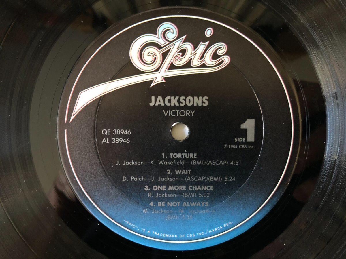 The Jacksons VICTORY Original 1984 Epic Gatefold + Order form EX