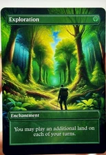 Exploration Proxy Card with Custom designed art