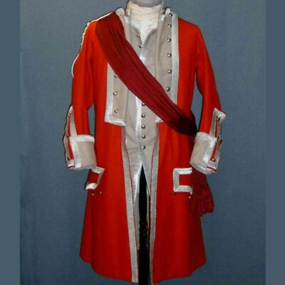 New Men British Brigadier General Officer Jacket, Only outer coat