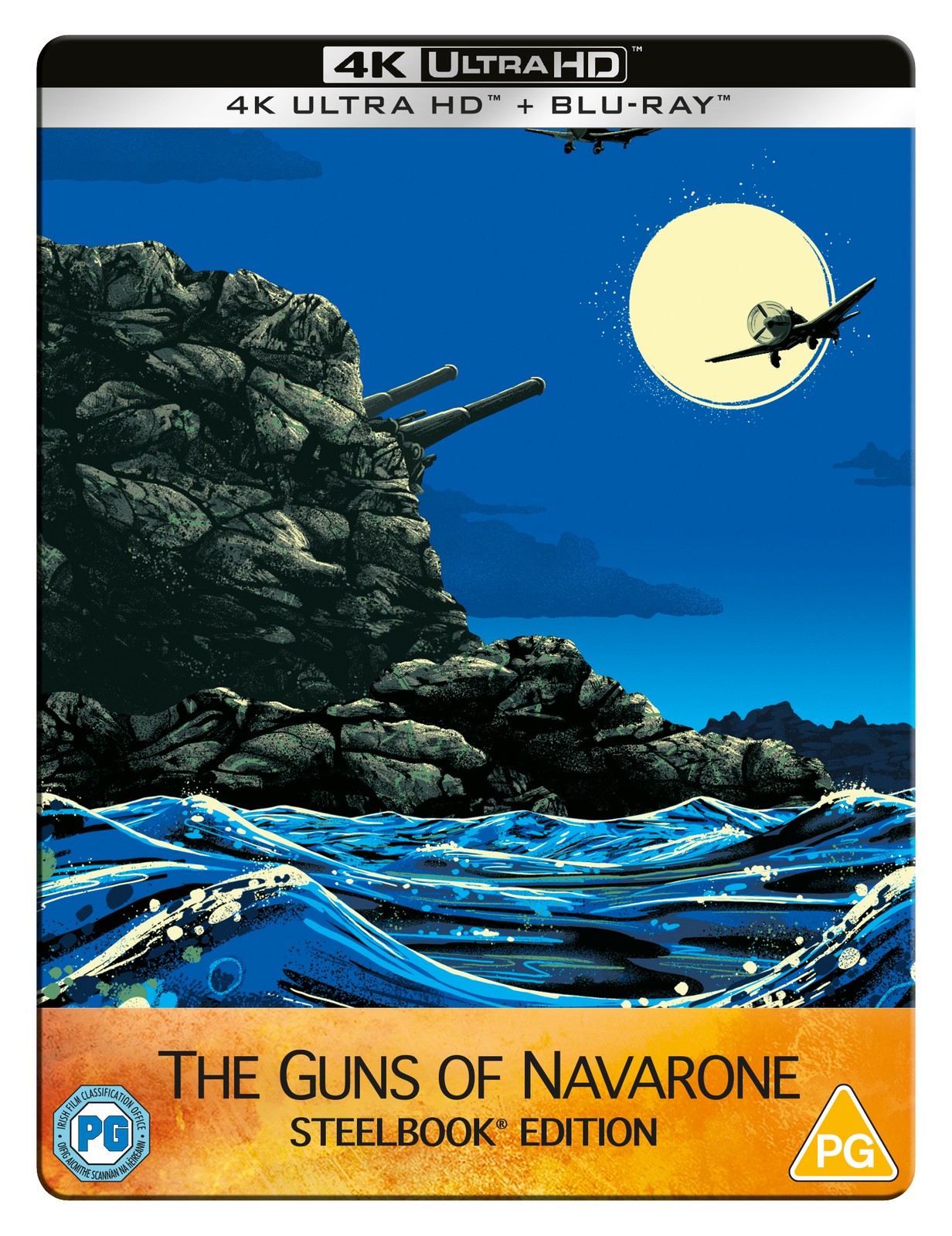 The Guns of Navarone (4K UHD Blu-ray) Gregory Peck Richard Harris Anthony Quinn