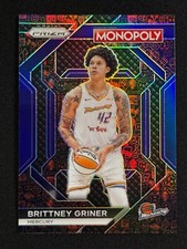 2024 Panini Prizm WNBA Monopoly Brittney Griner #WNBA22 Red & Black Icons