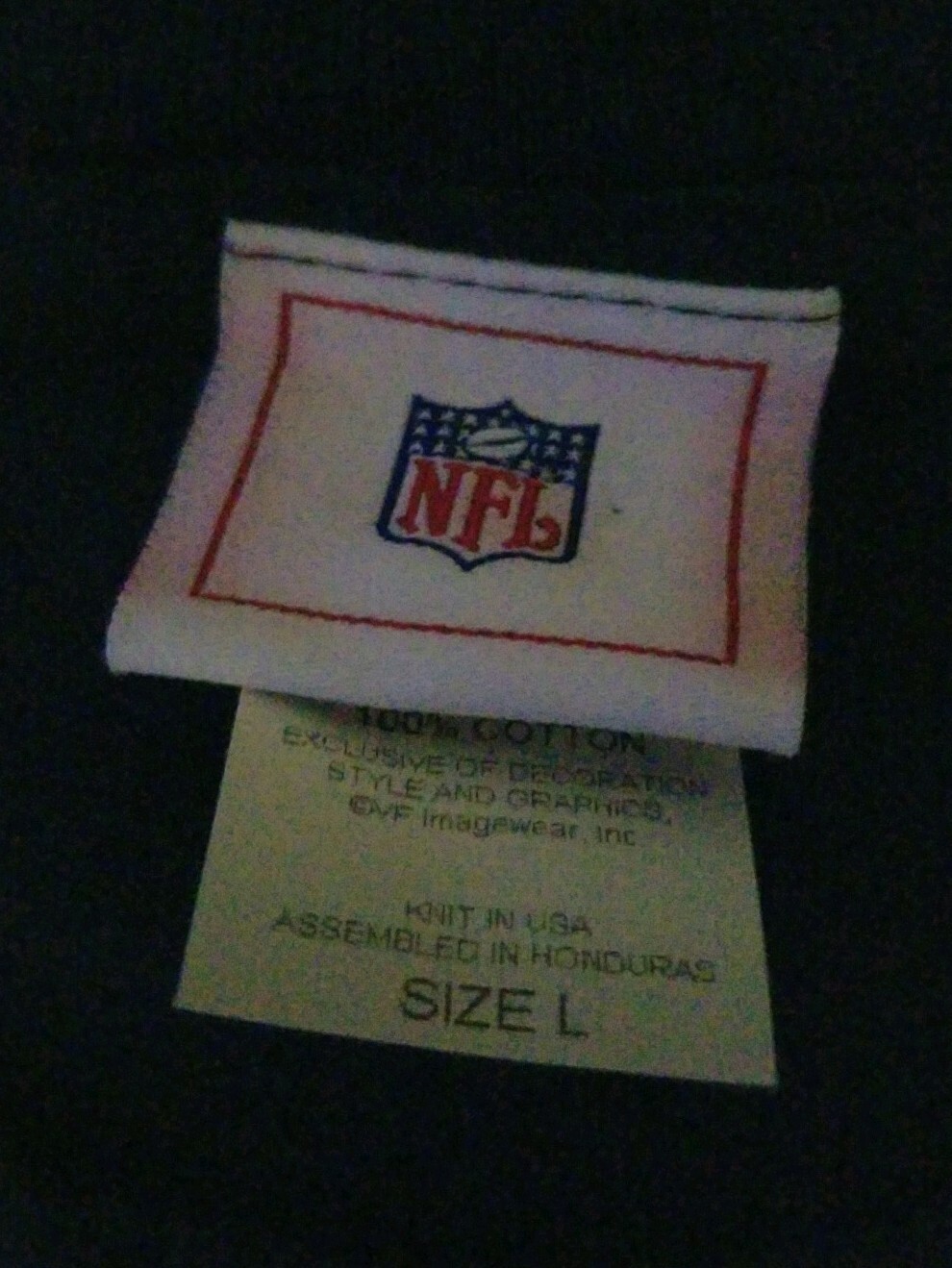 FILA New England Patriots Two In A Row 2005 Super Bowl XXXlX T Shirt Uomo Taglia Large