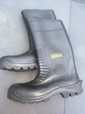 Stanley Fatmax Wellington Boots Size 11 Never Worn Steel Toe