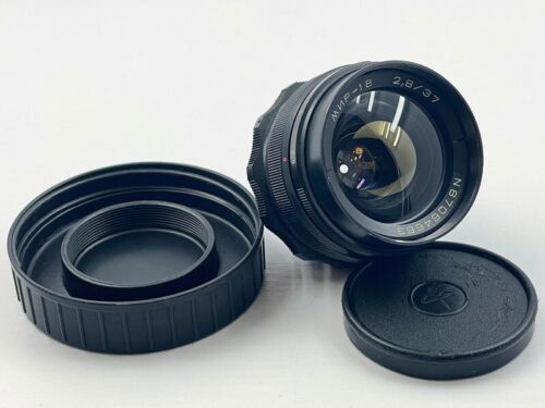 Objectif grand angle vintage MIR-1V f2,8/37 mm copie russe FlektogonSLR M42 EXCELLENT - Photo 1/9